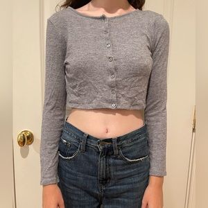 Zara matching tank top and cardigan set